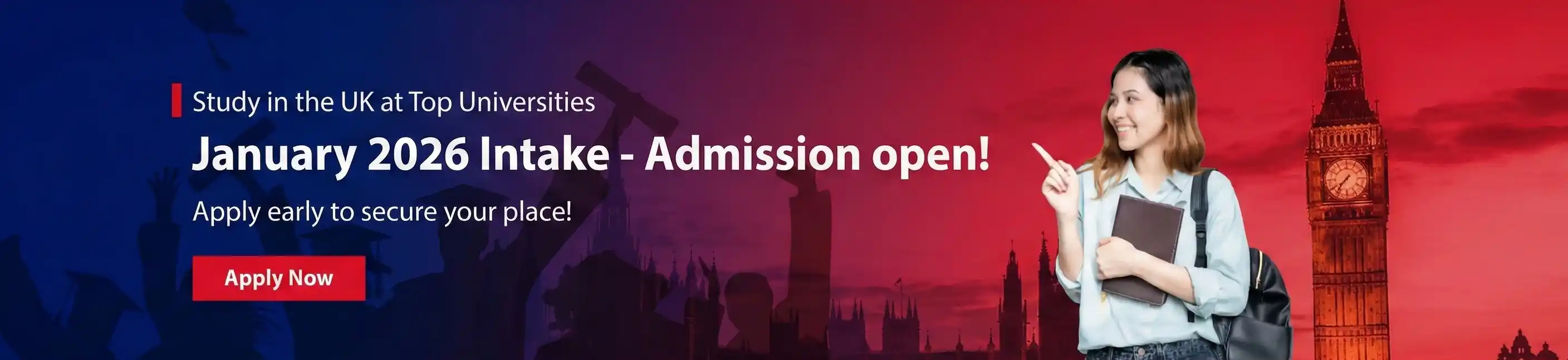 January Intake Banner