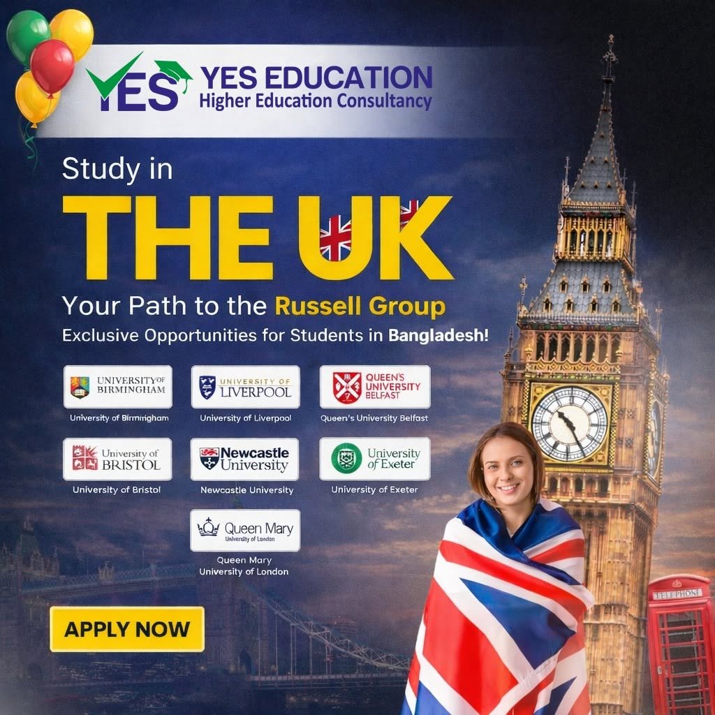 Study in the UK with Yes Education – Your Success Partner