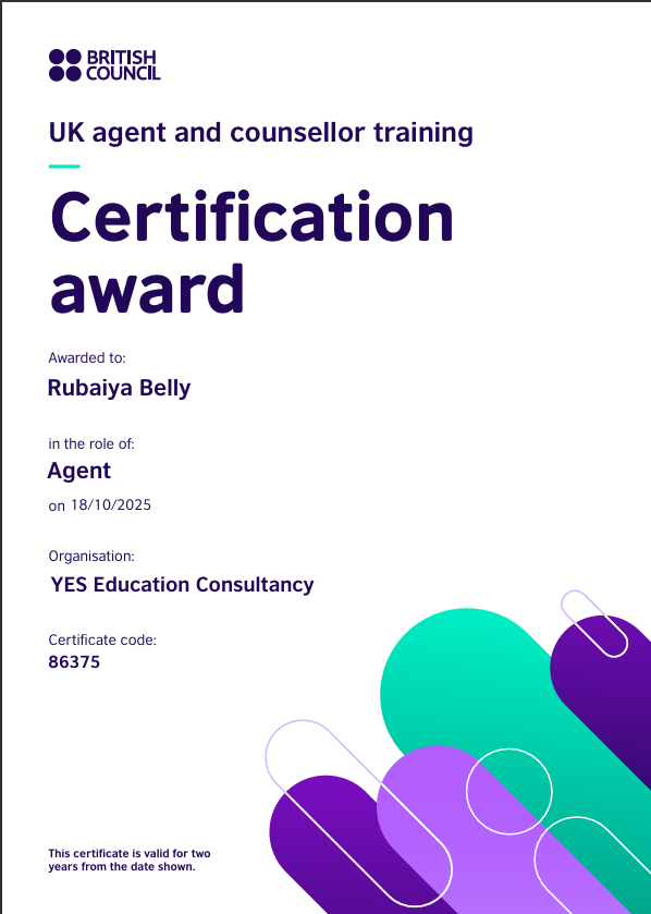 Award Certificate
